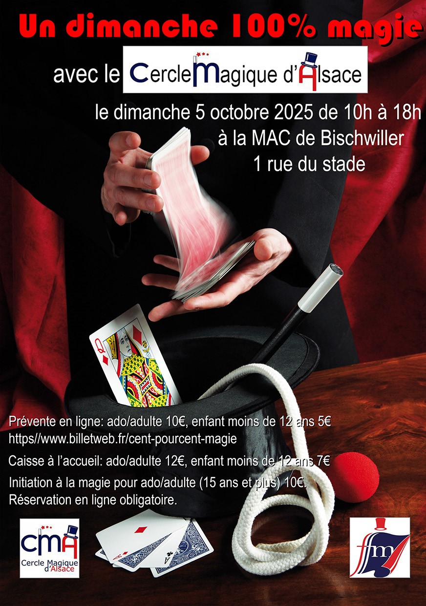 100 % magie le 5 octobre 2025